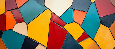 Vibrant colored aluminum composite panel showcasing a smooth texture and varied huesの素材