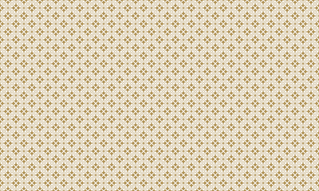 Golden geometric pattern 4v5, increased. Seamless golden pattern with lines, rhombuses and geometric Figures on white background. Can use for wrapping paper, textile and gift pack.のイラスト素材