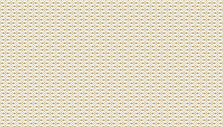 Golden geometric pattern, seamless golden pattern with lines, rhombuses and geometric figures on the white background. Can use for wrapping paper, textile and gift pack.のイラスト素材