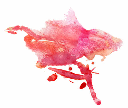 Delicate strokes of pink and coral blend harmoniously, creating an artistic abstraction that evokes feelings of warmth and inspiration, drawing the eye into a colorful dreamscape.の写真素材