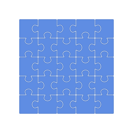 Jigsaw puzzle small.のイラスト素材