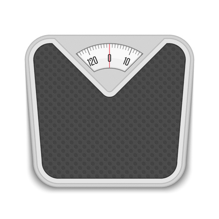 Bathroom weight scale.のイラスト素材