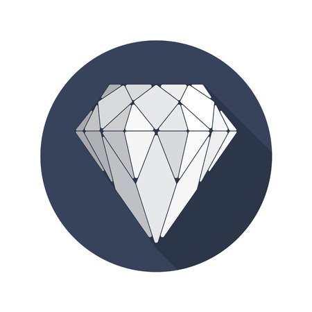 Diamond vector icon.のイラスト素材