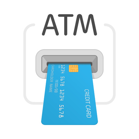 ATM vector icon.のイラスト素材