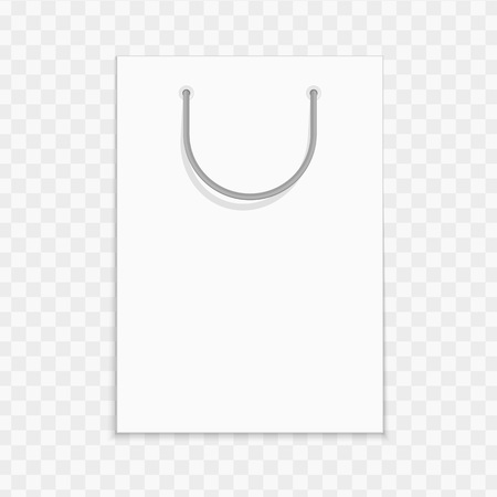 Blank shopping bag mockup.のイラスト素材
