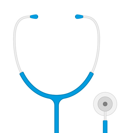 Medical phonendoscope vector.のイラスト素材