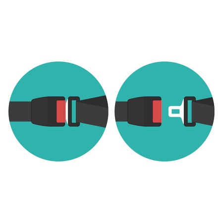 Safety belt icon.のイラスト素材