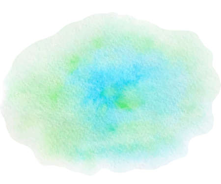 Abstract green and blue watercolor vector background for designのイラスト素材
