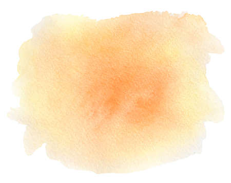 Abstract orange watercolor vector background for designのイラスト素材