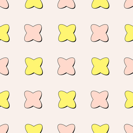 Abstract geometric background. Retro Y2K style. Vector background.のイラスト素材