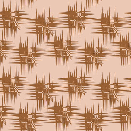 Geometric seamless abstract pattern のイラスト素材