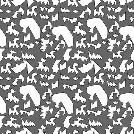 Geometric seamless abstract pattern のイラスト素材