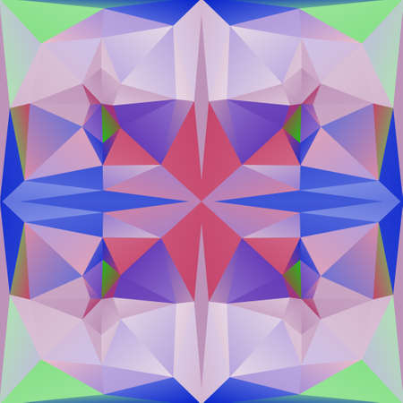 Geometric seamless abstract pattern のイラスト素材
