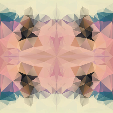 Geometric seamless abstract pattern 