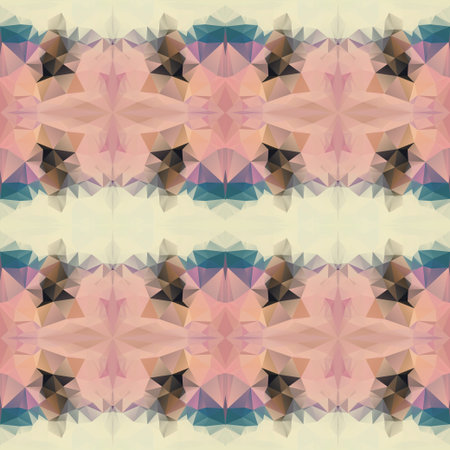 Geometric seamless abstract pattern のイラスト素材