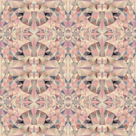 Geometric seamless abstract pattern のイラスト素材