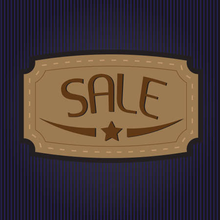 vintage design labels or badges for saleのイラスト素材