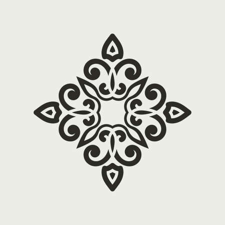 Vintage abstract ornamental logo. Element for designのイラスト素材