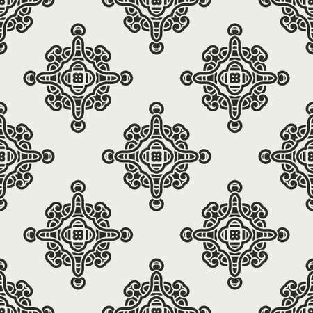 Abstract seamless colored pattern for wallpapers and backgrounds. Vector template can be used for design of wallpaper, fabric, oilcloth, textile, wrapping paper and otherのイラスト素材