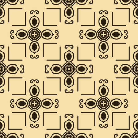 Abstract seamless colored pattern for wallpapers and backgrounds. Vector template can be used for design of wallpaper, fabric, oilcloth, textile, wrapping paper and otherのイラスト素材