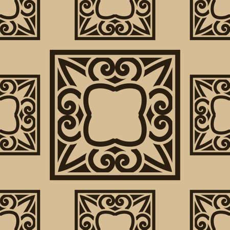 Abstract seamless colored pattern for wallpapers and backgrounds. Vector template can be used for design of wallpaper, fabric, oilcloth, textile, wrapping paper and otherのイラスト素材