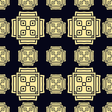Vintage wallpaper pattern.のイラスト素材