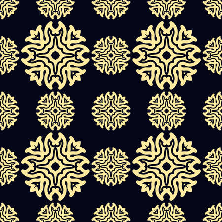 Vintage wallpaper pattern.のイラスト素材