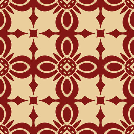 Retro ornamental seamless pattern. Vintage template for design.のイラスト素材