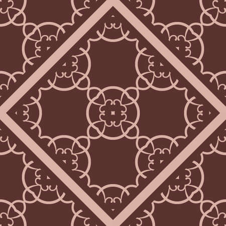 Ornamental seamless pattern. Vector abstract background. Template for designのイラスト素材