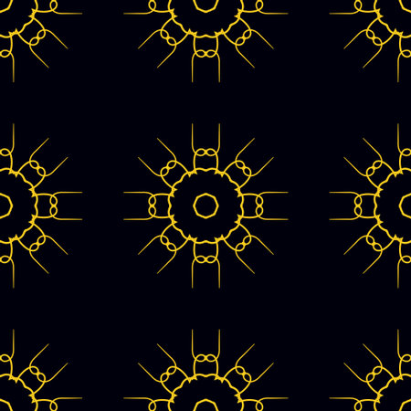 Seamless pattern. Vintage decorative elements. Hand drawn background. Islam, Arabic, Indian, ottoman...