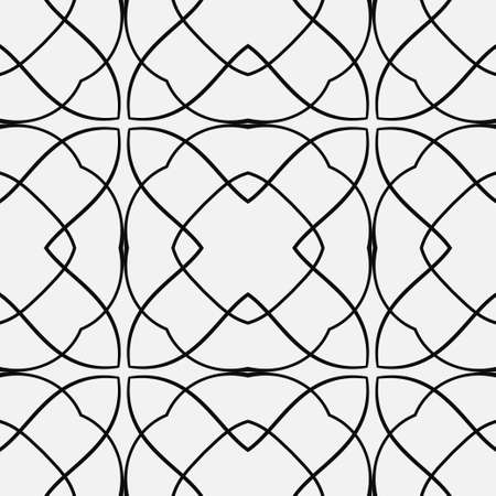 Ornamental seamless vintage pattern. Vector abstract background.のイラスト素材
