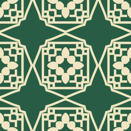 Vintage ornamental seamless pattern. Template for designのイラスト素材
