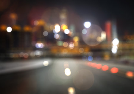 Artistic style - Defocused urban abstract texture background for your designの写真素材