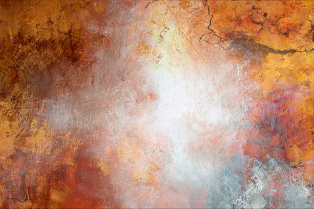 abstract oil paint texture on canvas, background . Artistic background image. Abstract painting on canvas. Contemporary art. Hand made art. Colorful texture. Modern artwork. Brushsの写真素材