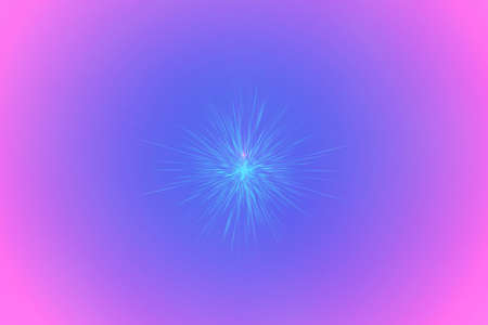 Light circle on a pink and purple background, Light, Illustrationの写真素材
