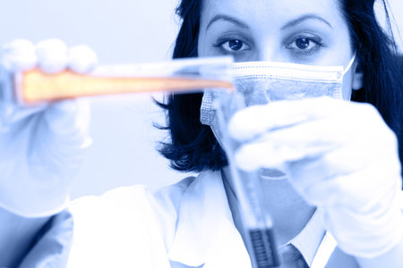 Laboratory research photography