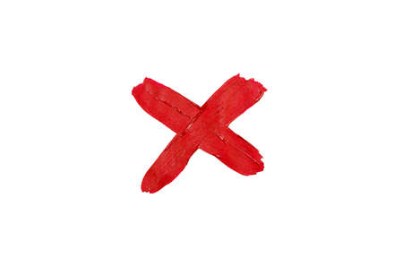 Handwritten watercolor alphabet, isolated. の写真素材