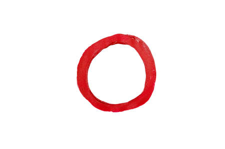 Handwritten watercolor alphabet, isolated. の写真素材