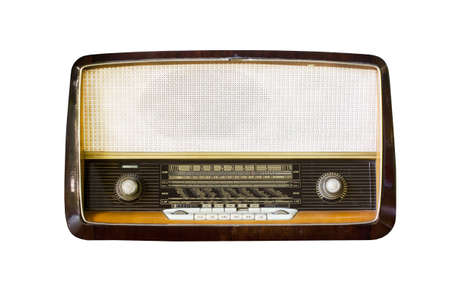 retro radio の写真素材