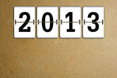 New Year arrival 2013 の写真素材
