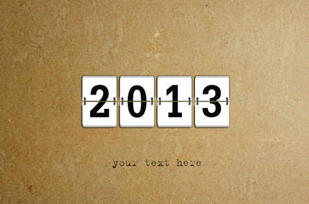 New Year arrival 2013 の写真素材