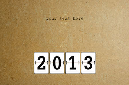 New Year arrival 2013 の写真素材
