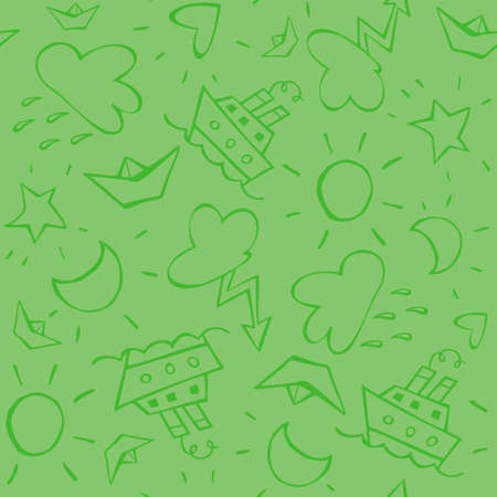 seamless patternのイラスト素材