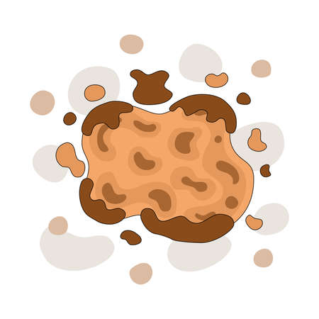 Space vector elements collectio/n designed in a style doodle on a white background Can be adapted to use in a variety of formats such as Digital print, art for kids, scrapbook,のイラスト素材