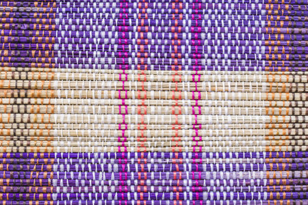 bag color is white orange pink gold and brown の写真素材