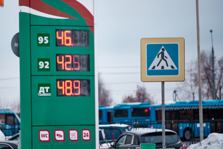 High prices for gasoline and diesel in Moscow 2019