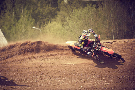 Motocross training in Moscow at the Technical Sports Stadium 2019