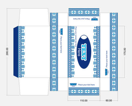 Bag templateのイラスト素材
