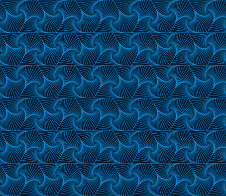 Blue abstract geometric seamless pattern. Background for fashion print, wallpaper design
