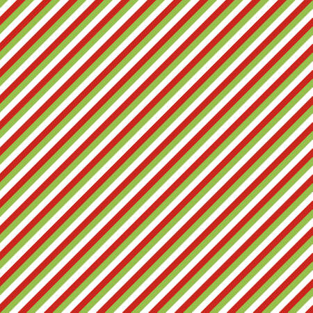 Diagonal lines background in traditional christmas colorsのイラスト素材